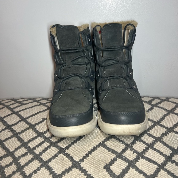 Sorel Women's Explorer II Joan Faux Fur Boot — Waterproof Suede Boots - Picture 7 of 8